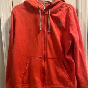 Womens North Face Zip Hoodie Size L
